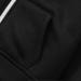 Kids Long Sleeve Zip Hoodie Jacket - Black Solid Color - Size 6-7 Years - Buy Online on GoSupps.com