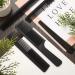 5-Piece Hair Cutting Comb Set - Fine Teeth Carbon Combs for Hair Styling - Anti Static & Heat Resistant - Barber & Hairdressing Tapered Comb for Men and Women - Buy Online on GoSupps.com