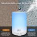 300ml Aroma Diffuser - Quiet Ultrasonic Humidifier with 7 LED Colors BPA-Free for Home Office Yoga & Spa - Buy Online on GoSupps.com