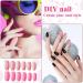 720Pcs 30 Sets Medium Square False Nails - Classic Color Glossy Press-On Ballerina Coffin Nails for Women & Girls | DIY Full Cover Artificial Fake Nails - Buy Online on GoSupps.com
