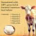 Whipped Beef Tallow Face Cream with 1% Bakuchiol | Natural Anti-Aging Moisturizer for Sensitive Skin | Unscented 1.7 oz - Buy Online on GoSupps.com