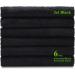 Cogana Microfiber Hair Towels Set 6 Pack - Black, Bleach Proof, Quick Drying - 16X32 Inches - Buy Online on GoSupps.com