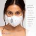 Halo Life Face Mask - Reusable/Washable with Replaceable Nanofiber Filter - Lightweight & Breathable - Adjustable Sizes for Women/Men/Children - 200 Hour Filter Life - Medium (1 Pack) - Buy Online on GoSupps.com