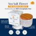SAL MARINA | Sea Salt Flower | Lagoon of Cuyutl n Colima Mexico | Contains 1 Artesanal Salt Container | Different Essential Minerals for the Human body | (11OZ - 311GR) - Buy Online on GoSupps.com