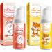 Buy Natural Foam Kids Toothpaste - Low Fluoride Strawberry & Orange U-Shaped Brush Friendly - 2 Pack - Buy Online on GoSupps.com