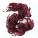 CAISHA XXL Hairpiece Scrunchy Updo Bridal Hairstyle Voluminous Curly Messy Bun Red Dark Brown Mix HW41 red dark brown mix #2H113A HW41