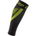 CEP Nighttech Calf Sleeve 2.0 | Reflective Women's Compression Leg Gums | Medi Size LV Black/Green Socks for Ultimate Calf Support - Buy Online on GoSupps.com