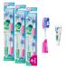 GUM Playbrush JUNIOR 6+ brush heads | compatible with GUM Playbrush electric toothbrush | extra soft bristles | pe