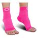 Plantar Fasciitis Socks with Arch Support for Men & Women - Best Ankle Compression Socks for Foot and Heel Pain Relief - Better Than Night Splint Brace Orthotics Inserts Insoles L/XL (6-7.5 Men / 7-8.5 Women) Pink