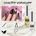 U-Shinein 2x12ml Metallic Painting Nail Gel Liner Gold & Silver Metal Painted Drawing Gel Strong Mirror Reflection Nail Art Paint Nail Liner Gel UV Nail Gel with Build in Thin Brush Gold+Silver - Buy Online on GoSupps.com