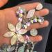 Handmade 10x42cm Crystal Rhinestone Applique for Wedding Dress Decoration - AB - Buy Online on GoSupps.com