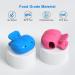 MSpan Toothbrush Protection Clip Pod - Compatible with Oral-B Philips Colgate | 2 Packs in Dark Pink & Blue - Protect Your Toothbrush Heads - Buy Online on GoSupps.com