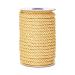 PH PandaHall 8mm 20 Yards Twisted Cord Trim Gold Decorative Rope Trim Thread String Silk Ropes Satin Shiny Cord for Curtain Tieback Upholstery Graduation Honor Cord Christmas Garland Handbags Handles 8mm Gold