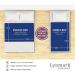 Eco-Tex Certified Protective Film for Double Bed | Non-Slip Absorbent 2L Bed Sheet for Incontinence & Bedwetting Navy Blue - Buy Online on GoSupps.com