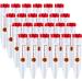24 Pieces Travel Sharps Container Disposal Transportable Sharps with Locking Mechanism Needle Disposal Containers Small Sharps Container Single Use Transportable Container  6.5 x 1.38 Inches