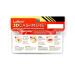 LAFLARE 3D CASHMERE Eyelashes - Natural Wispy Glam Look - 3 Pack Bundle Special - CH406 3 - Buy Online on GoSupps.com