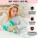 Mint Axolotl Microwavable Heating Pad - Cute Kawaii Plushie for Women and Kids - Hot/Cold Therapy Stuffed Animal - Perfect Axolotl Gift - Buy Online on GoSupps.com