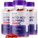 (3 Pack) Biolyfe Max Keto ACV Gummies - New Improved Supplement Biolife Gummys Formula Advanced Bio Lyfe + Mineral Apple Gummy s BiolyfeGummies Plus Cider Gummie Vinegar Life for 90 Days Supply