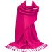 GFM Smooth Shiny Surface Pashmina Style Scarf (L9) - Hot Pink - Buy Online on GoSupps.com