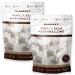 Hammond’s Candies Gourmet Marshmallows – Vanilla Bean | Great for Snacking, Hot Chocolate, S’mores, Baking | Gluten-Free, Kosher, Handcrafted in the USA | 2 Pack Vanilla Bean Pack of 2