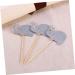 Garneck 3pcs Elephant Cupcake Toppers Cupcake Picks Cocktail Picks Appetizers Picks Food Gold Glitter Toppers Topper Heart Glitter Fruit Glitter Cupcake Toppers Earth Tones Insert Card Silver medium - Buy Online on GoSupps.com