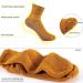 Wide Non-Skid Grip Socks for Lymphedema Swollen Feet - 3 Pairs (Apricot) - Buy Online on GoSupps.com