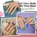 Modelones 28 Colors Gel Nail Kit with 48W Nail Lamp - DIY Home Nail Curing Set for Women in Orange Red - Buy Online on GoSupps.com