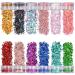 Festival glitter face for festive cladding 12 color set body glitter for nail art and body hair clothing decoration feminine make-up sequins and accessories 12 Colors/5G-1