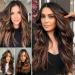 Hotlulana Tape In Extensions - 100% Real Hair Balayage Dark Brown & Chestnut Brown - 18 Inch (45cm) Skin Weft (20 Pack) - Buy Online on GoSupps.com