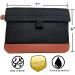 7x6 Inch Smell Proof Bag with Vegan Leather | Carbon Lined | Waterproof Zipper | Odor Elimination | Dog Tested - Buy Online on GoSupps.com