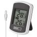 EMOS digital outdoor and indoor thermometer with cable sensor wired battery operated