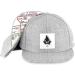 Nebelkind Snapback Cap - Adjustable Unisex Baseball Cap in Light Gray | Trendy Streetwear Style | High-Quality Berlin Network Design - Buy Online on GoSupps.com