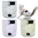 Paw legend reusable cat diapers (3 pieces) with good absorbency cat diapers for female cats and male cats easy to put on enchanting diapers for cats safe seat X-Small Color: Morandi