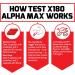 Buy FORCE FACTOR Test X180 Alpha Max Total Testosterone & Nitric Oxide Booster for Men | Enhance Athletic Performance & Blood Flow 180 Capsules - Buy Online on GoSupps.com