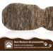 Petloft Anti-Slip Dog Socks 4 Pack Slide-Resistant Socks for Small & Medium Dogs Cats & Puppies | Adjustable Fastening Tape | Light Brown Paw (L) - Buy Online on GoSupps.com