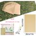 20 Pcs Gravel Liner Paper for Bird Cage 11 x 17 inch Birdcage Liner Bedding Calcium Paper Special for Bird Cage in Sea Sand Easy Clean Pet Sandpaper Light Yellow Sandpaper for Parrots Cockatiels - Buy Online on GoSupps.com
