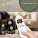 Sinnlein Heating Ceiling Blanket 180x130cm | T V S d GS Certified | Electric Thermal with Timer & 9 Temp Levels | Washable & Cuddly in Brown - Buy Online on GoSupps.com