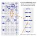 QuiltCut SpinAbout Non-Slip Quilting Ruler Set - 5 Piece Rectangle Set - USA Made - Buy Online on GoSupps.com