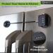 Urban August Adhesive Combination Lock  Childproofing & Baby Safety  Heat Resistance  Easy to Install with Heavy Duty 3M Adhesive Tape  Best for Cabinets  Drawers  Doors & refrigerators (One) 1 - Black - Buy Online on GoSupps.com