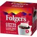 Folgers Coffee Singles Classic Roast 19 Single Serve Bags - Medium Roast Coffee - Buy Online on GoSupps.com