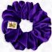 Velvet Scrunchie King Size Purple XXL - Oversized Plush Ponytail Holder - Made in the USA - Buy Online on GoSupps.com