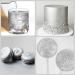 Buy Sparkle Silver Edible Glitter Powder 30g Metallic Food Coloring for Drinks Cakes & Cocktails International Shipping Available - Buy Online on GoSupps.com