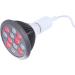 Hooga Red Light Therapy with Power Cord - 660nm/850nm, 12 LEDs - Skin Care, Pain Relief, Anti-Aging, Muscle Recovery - HG24 - Buy Online on GoSupps.com