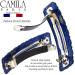 Camila Paris CP3250 Blue Shell French Hair Barrette Clip for Girls - Strong Hold Grip Hair Accessory Made in France - Buy Online on GoSupps.com