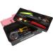 Fishing Single Tray Tackle Box- 55 Piece Gear Kit with Sinkers in Pink | [Brand Name] - Buy Online on GoSupps.com
