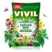 VIVIL Herbal Mint Cough Drops | Sugar-Free Vegan | 23 Herbs | 5 Bags x 120g - International Shipping - Buy Online on GoSupps.com