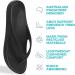 LightFeet Arch Support Flip Flops | Unisex Podiatrist-Designed Orthotic Sandals | Plantar Fasciitis Relief | Recycled Materials | 8 Women/7 Men | Black - Buy Online on GoSupps.com