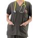 BASIC APPAREL USA Women's 4 Way Stretch Medical Scrub Set - V-Neck Top with Drawstring Pants - 2XL - Buy Online on GoSupps.com