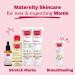 Mustela Maternity Stretch Marks Set - Fragrance-Free Cream & Oil with Natural Ingredients - 2 Item Bundle - Buy Online on GoSupps.com