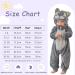 COOKY.D Baby Hooded Rompers - Winter Flannel Jumpsuit Pajamas - 18-24 Months - Dog Design - Buy Online on GoSupps.com